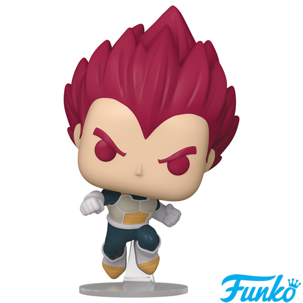 Funko POP #1862 Dragon Ball Super Broly Movie Super Saiyan God Vegeta Punching Figure